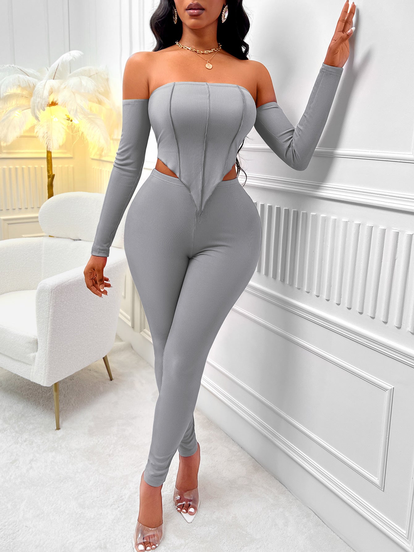 Simple Gray Solid Set - Warmed