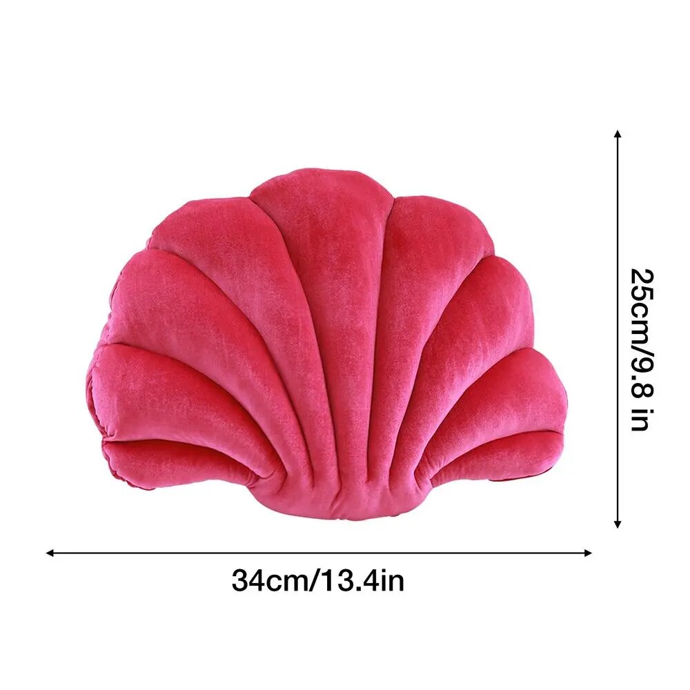 Scallop Shell Pillow - Warmed