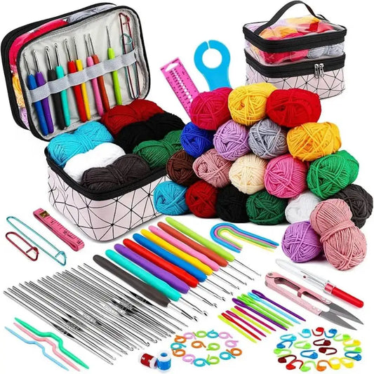 105 Piece Crochet Kit - Warmed