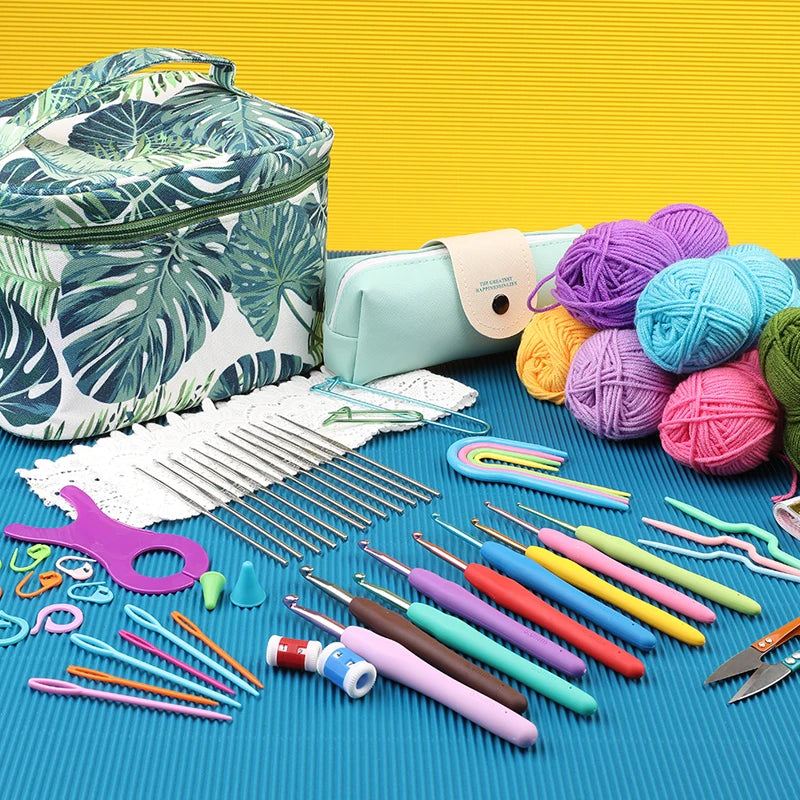 87 Piece Crochet Kit - Warmed