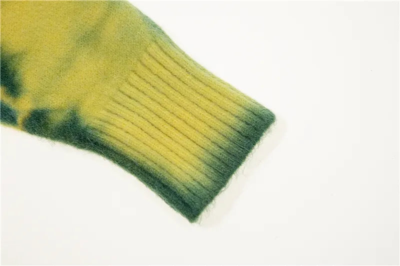 Tie Dye Midriff Cardigan - Warmed