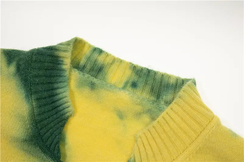 Tie Dye Midriff Cardigan - Warmed