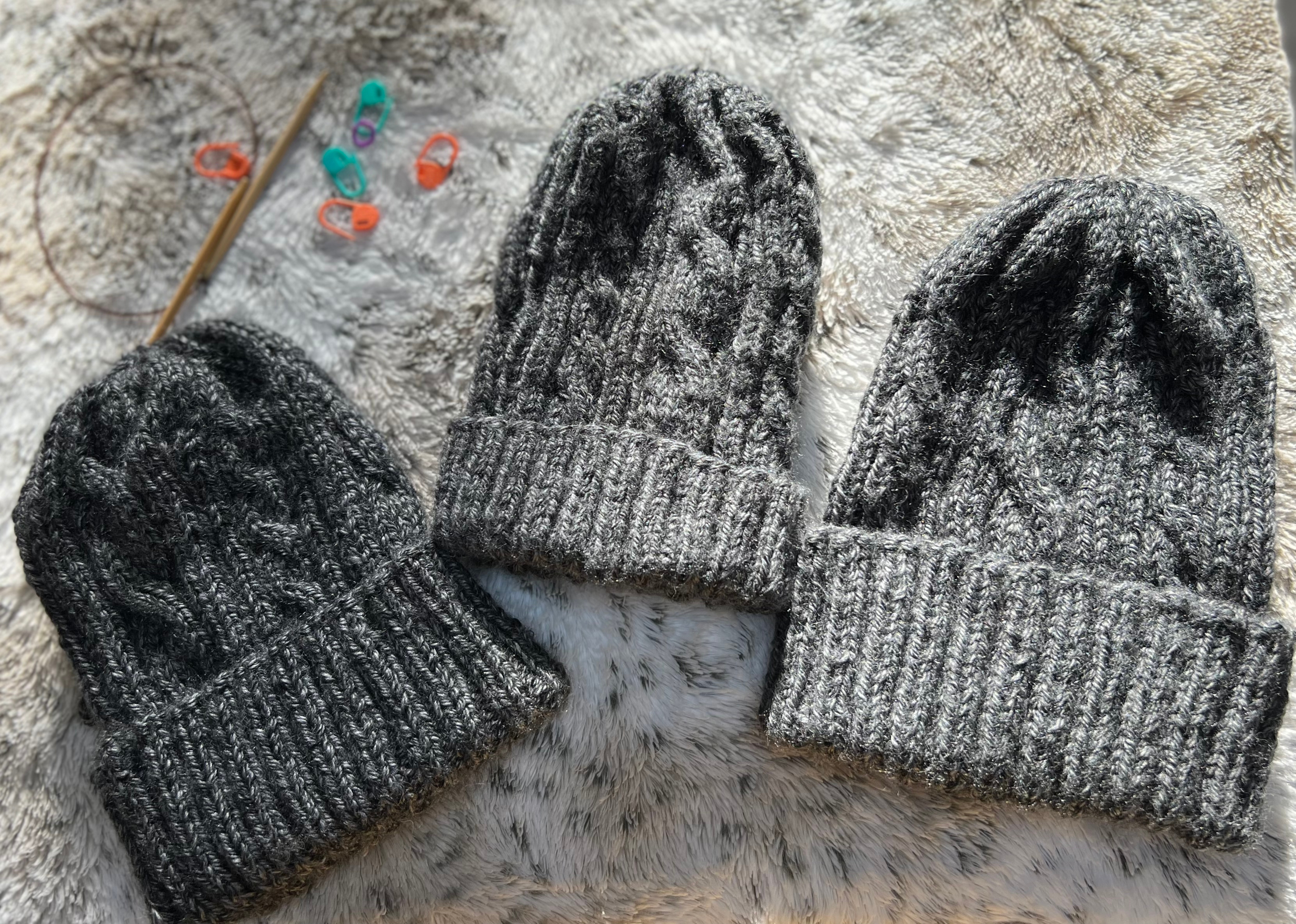 Knitting Pattern – Cable Knit beanie